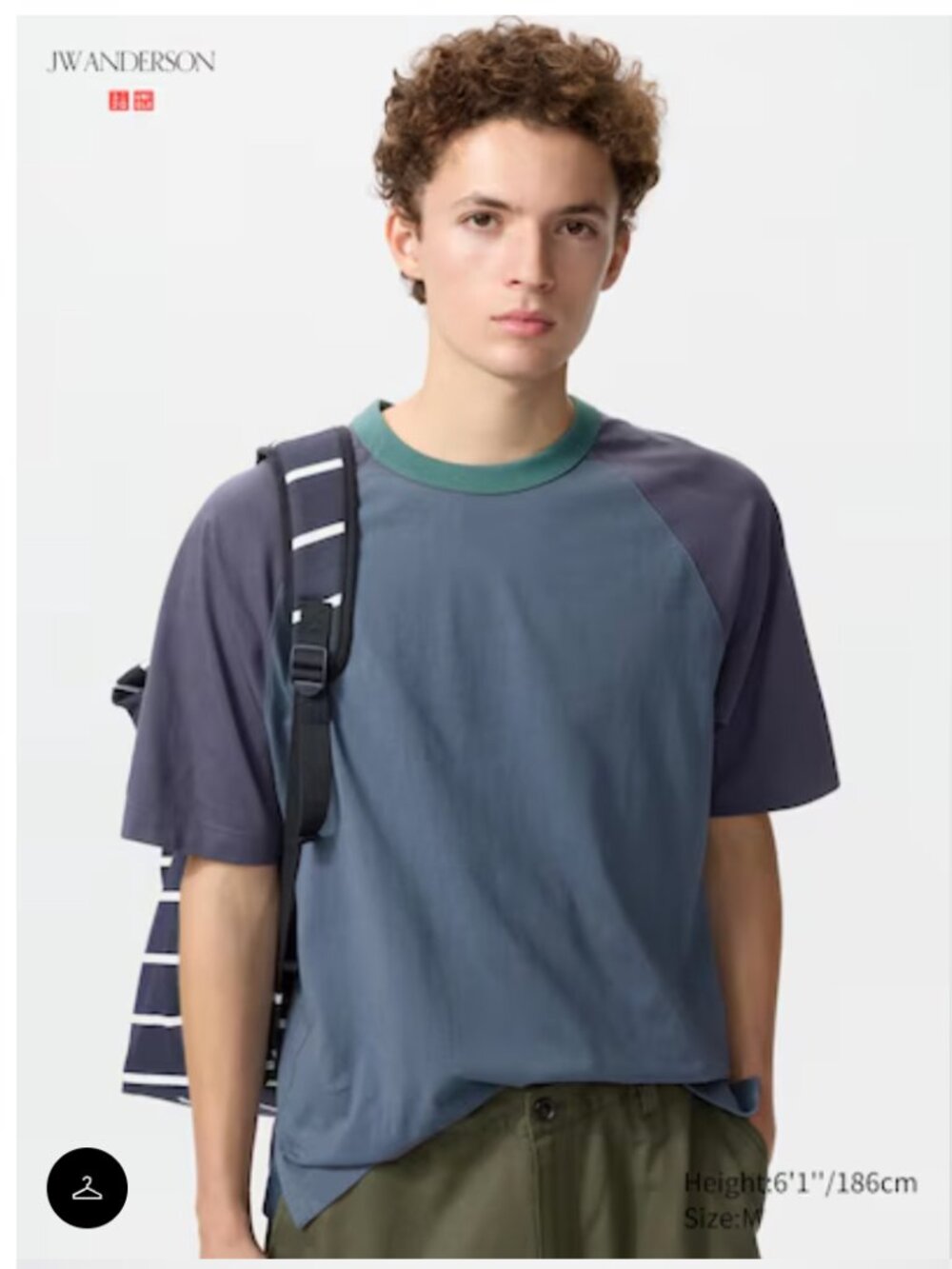 Uniqlo X JW Anderson Raglan T shirt Size M BNWT